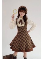 Cyans Qing Shattered Pocket Watch Underbust JSK(Pre-Order/Full Payment Without Shipping)